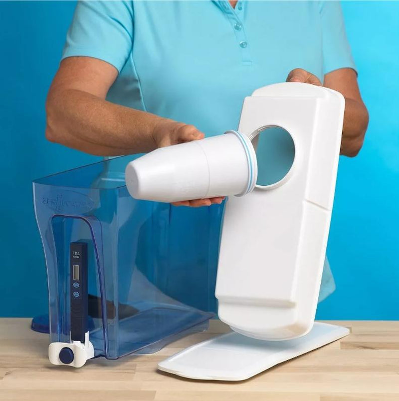 Water Filtering Dispenser + FREE Water Quality Meter