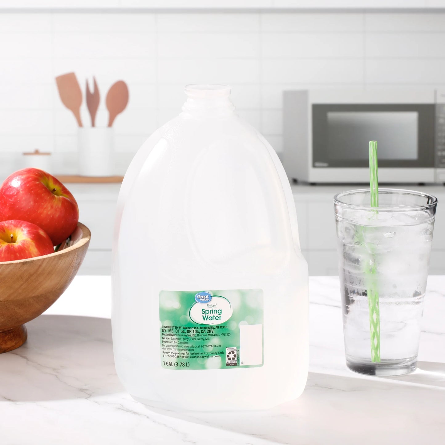 Great Value Spring Water, 1 Gallon