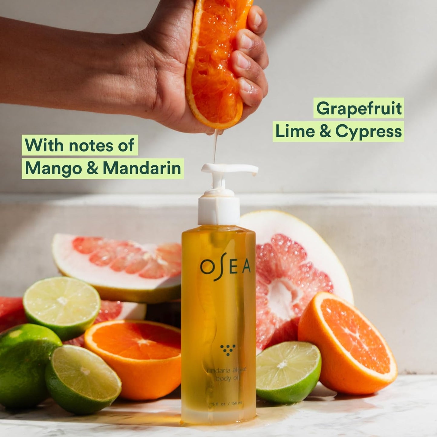 OSEA Undaria Algae™ Body Oil 5 Oz - after Shower Body Oil - Non-Greasy Body Serum & Fast Absorbing Skincare - Clean Beauty & Vegan Seaweed Body Moisturizer for Dry Skin
