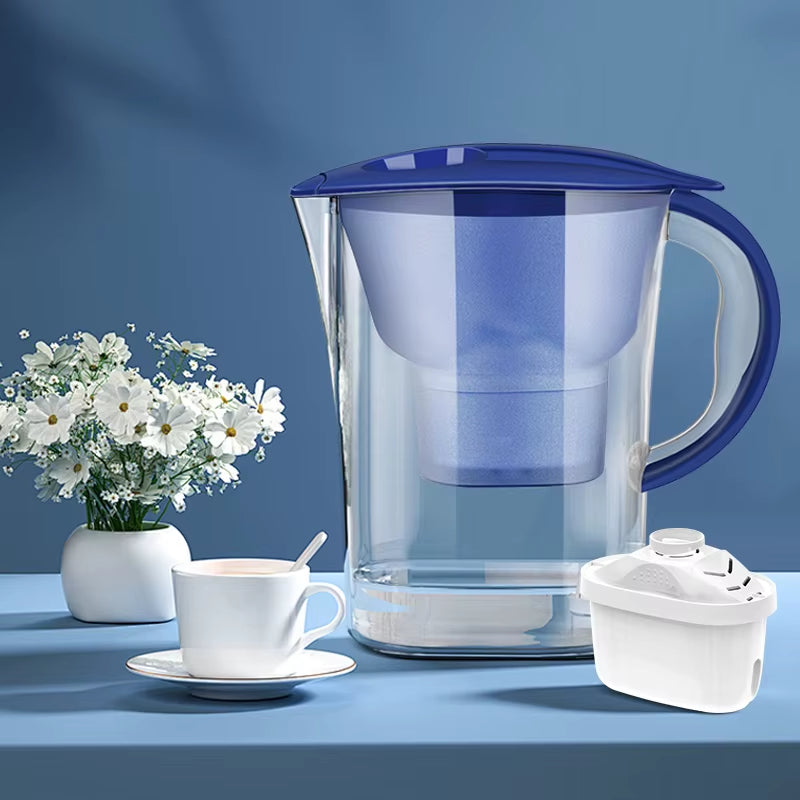 Household Activated Carbon Water Purifier - Portable Tap Water Filter for Kitchen Use
