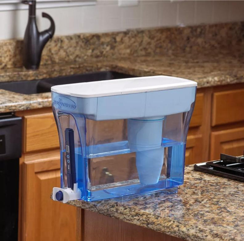 Water Filtering Dispenser + FREE Water Quality Meter