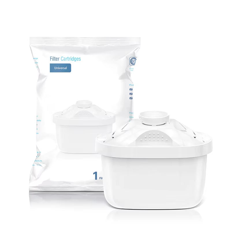 Household Activated Carbon Water Purifier - Portable Tap Water Filter for Kitchen Use