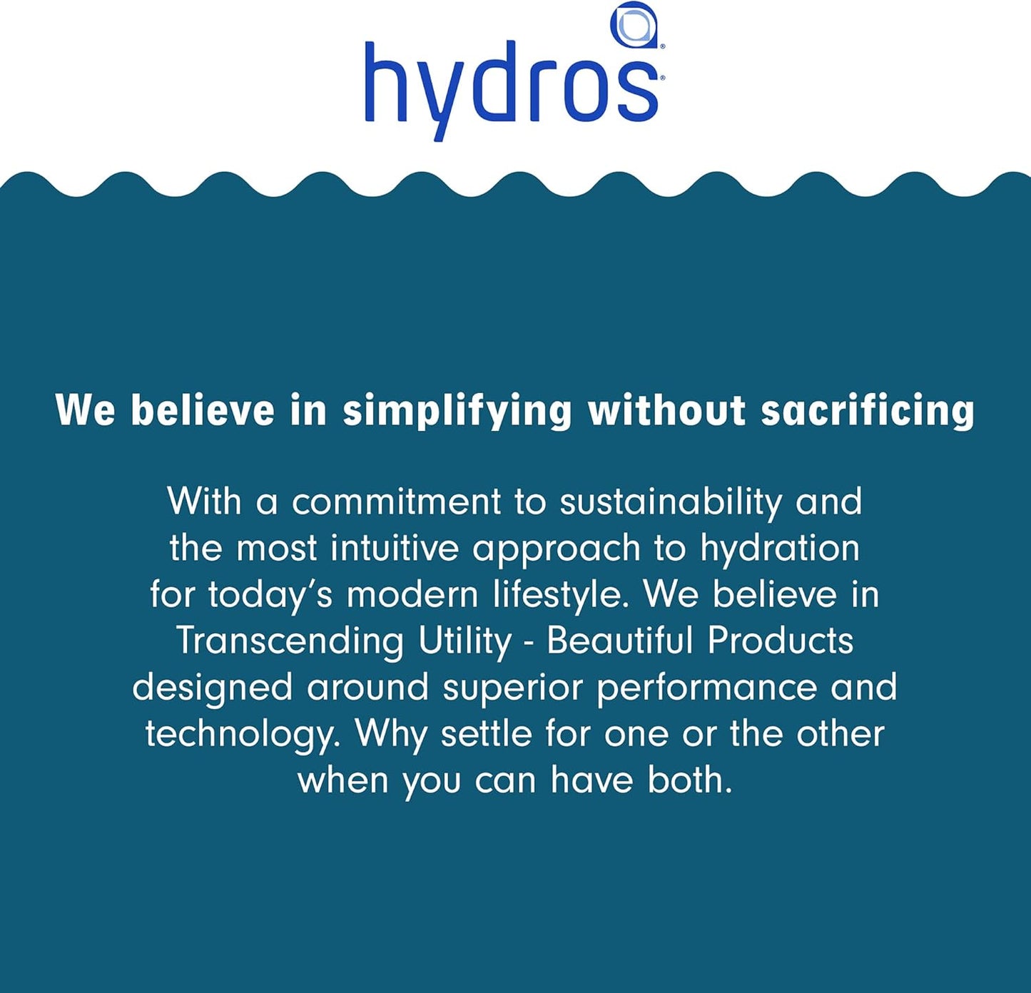 Hydros 64-Ounce Water Filter Pitcher with Patented Fast Flo Technology, 60-Second Quick Fill, BPA-Free Recyclable Filter, Eight-Cup Capacity, Grey