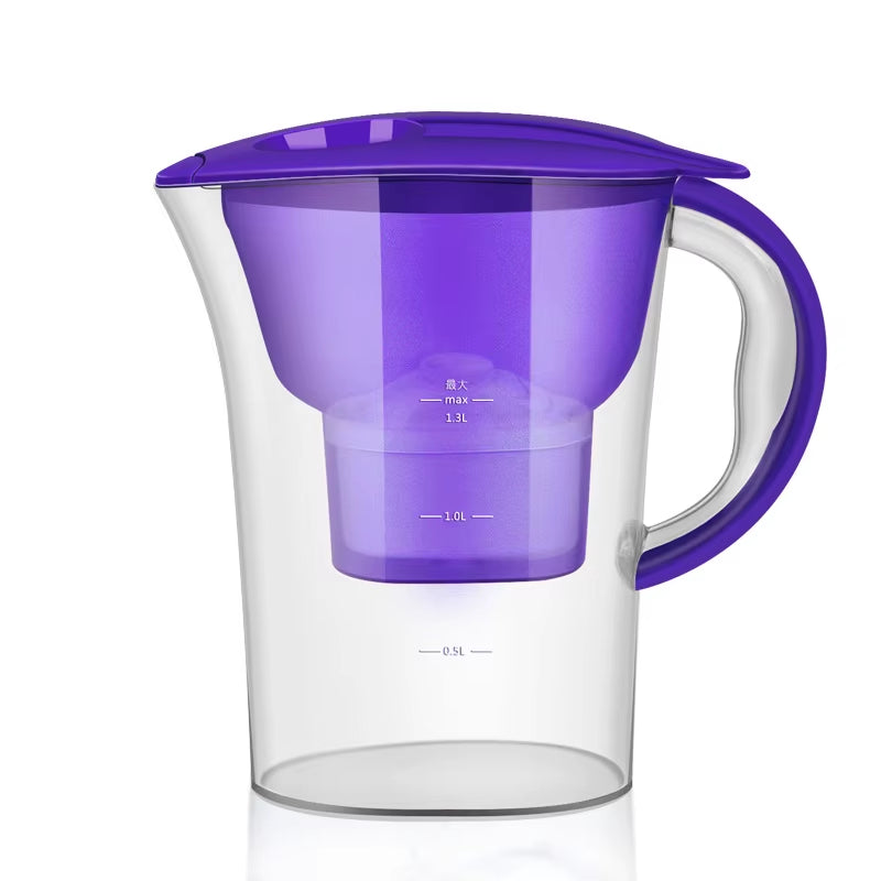 Household Activated Carbon Water Purifier - Portable Tap Water Filter for Kitchen Use