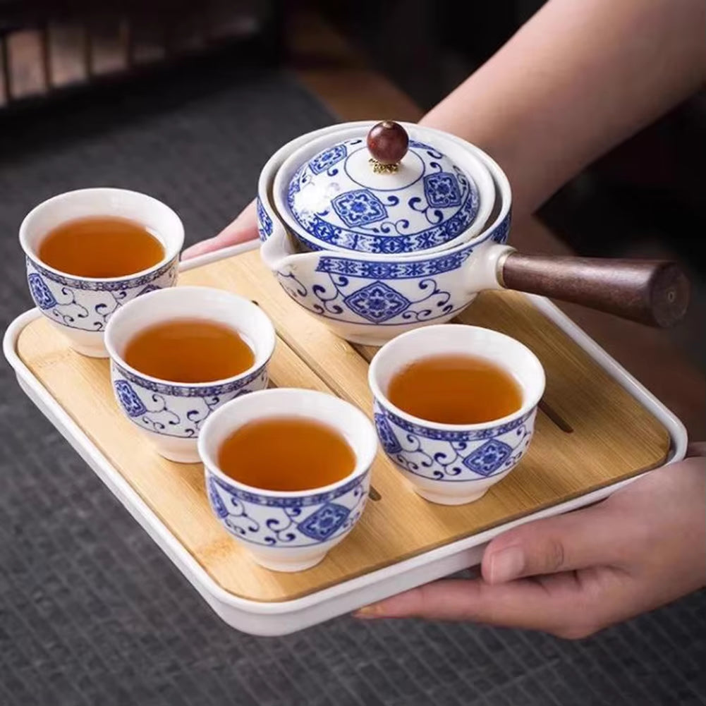 Elevate Your Tea Time with a Portable Chinese Gongfu Set – Perfect Gift for Christmas! 🍵✨