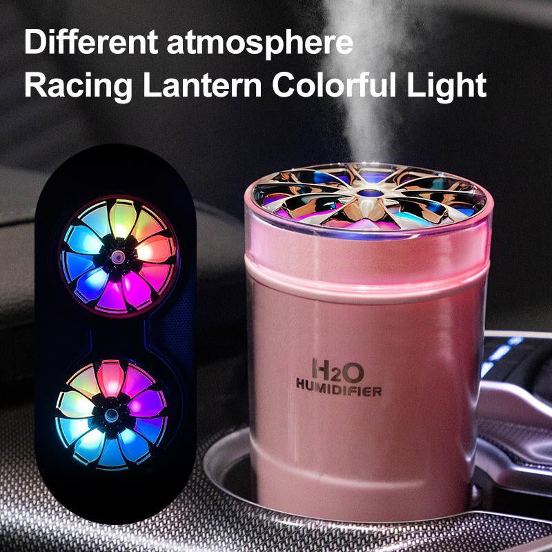 Breathe Easy Anywhere! 🌬️✨ 300ML Portable USB Humidifier with Colorful LED Night Light & Aroma Diffuser - Perfect for Home, Car, Office, and Bedroom! 💧💖
