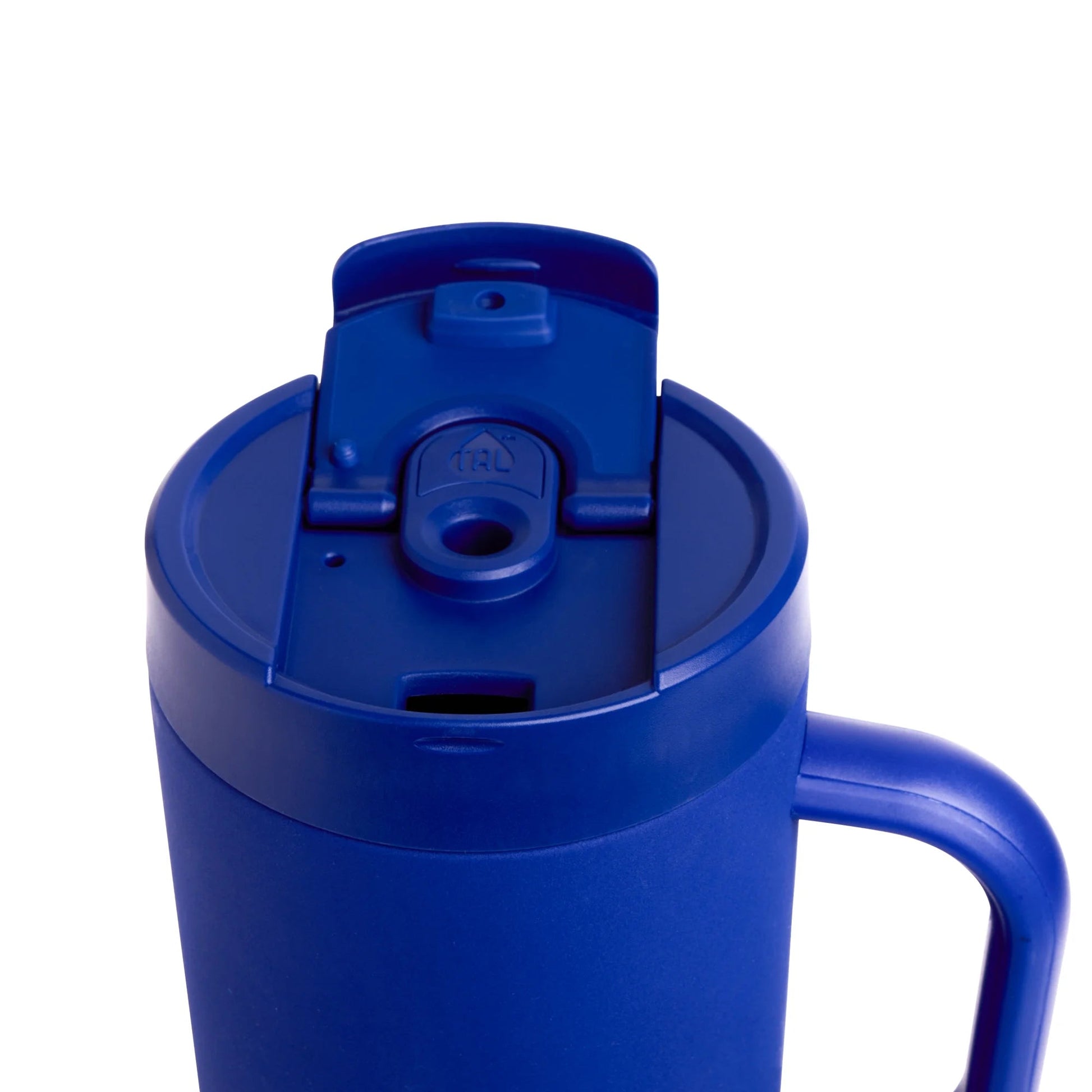 40 Fl Oz Electric Blue Stainless Steel Hudson Tumbler with Straw