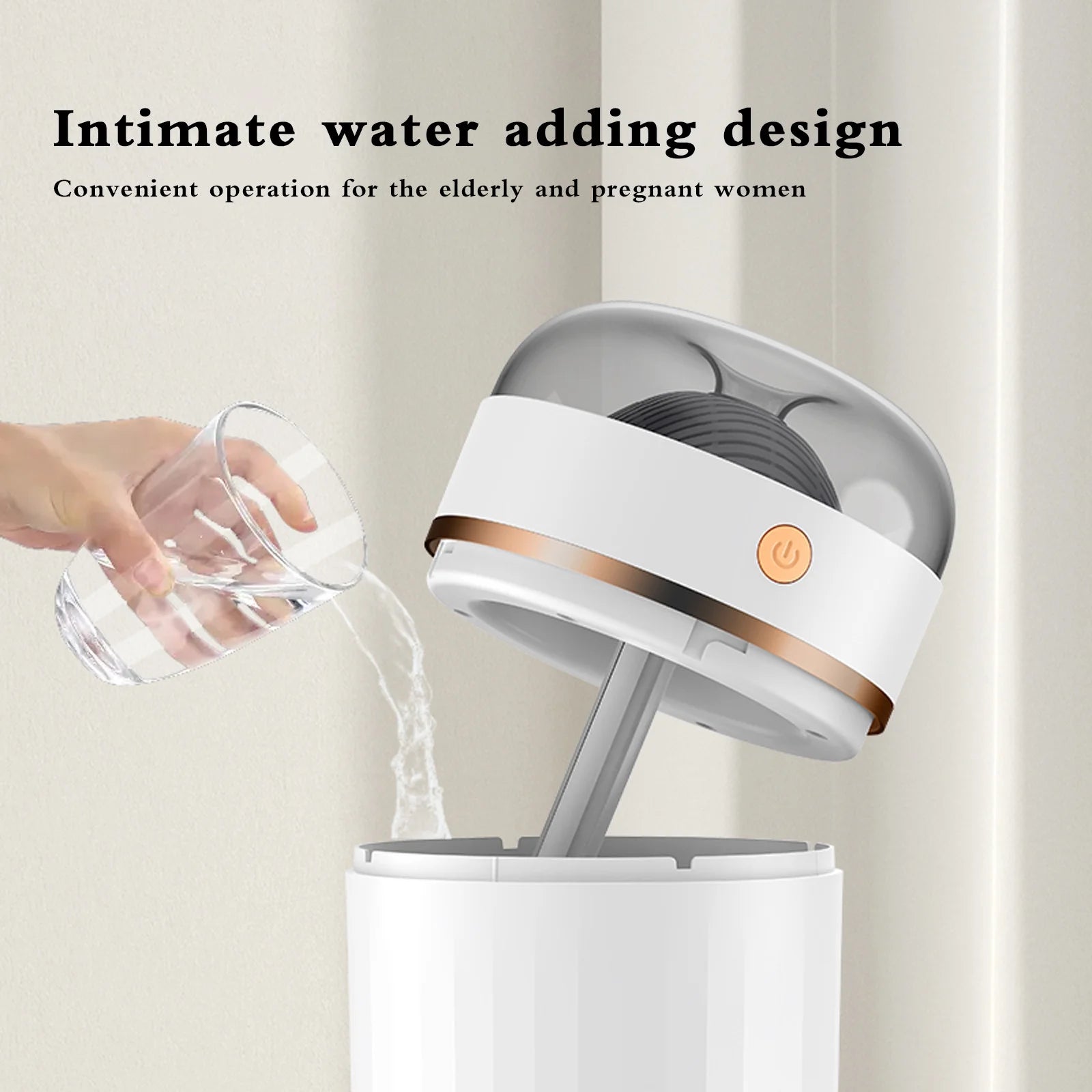 Wovilon Humidifiers for Bedroom Smart Thermostatic Humidifier {1.5L Water Tank}. Quiet Humidifier for Bedrooms and Large Rooms - Colorful Color-Changing Ambient Light, Whole House Humidifier