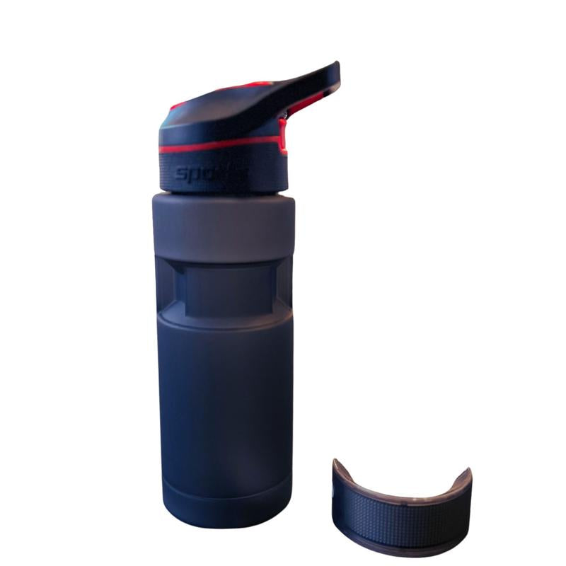 ARCTIC GLOW 27 Oz Customizable LED Water Bottle with Leakproof Straw Top - Stay Hydrated in Style!