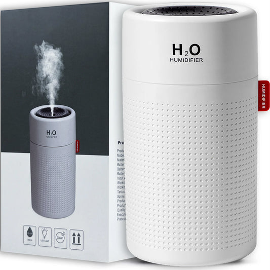 Adofi 750ML Humidifiers for Bedroom, Cool Mist Humidifiers, Quiet Ultrasonic Humidifiers Large Room, Humidifiers for Babies Nursery, Smart Sleep Mode, Auto Shut-Off Protection, 7 Color LED Light