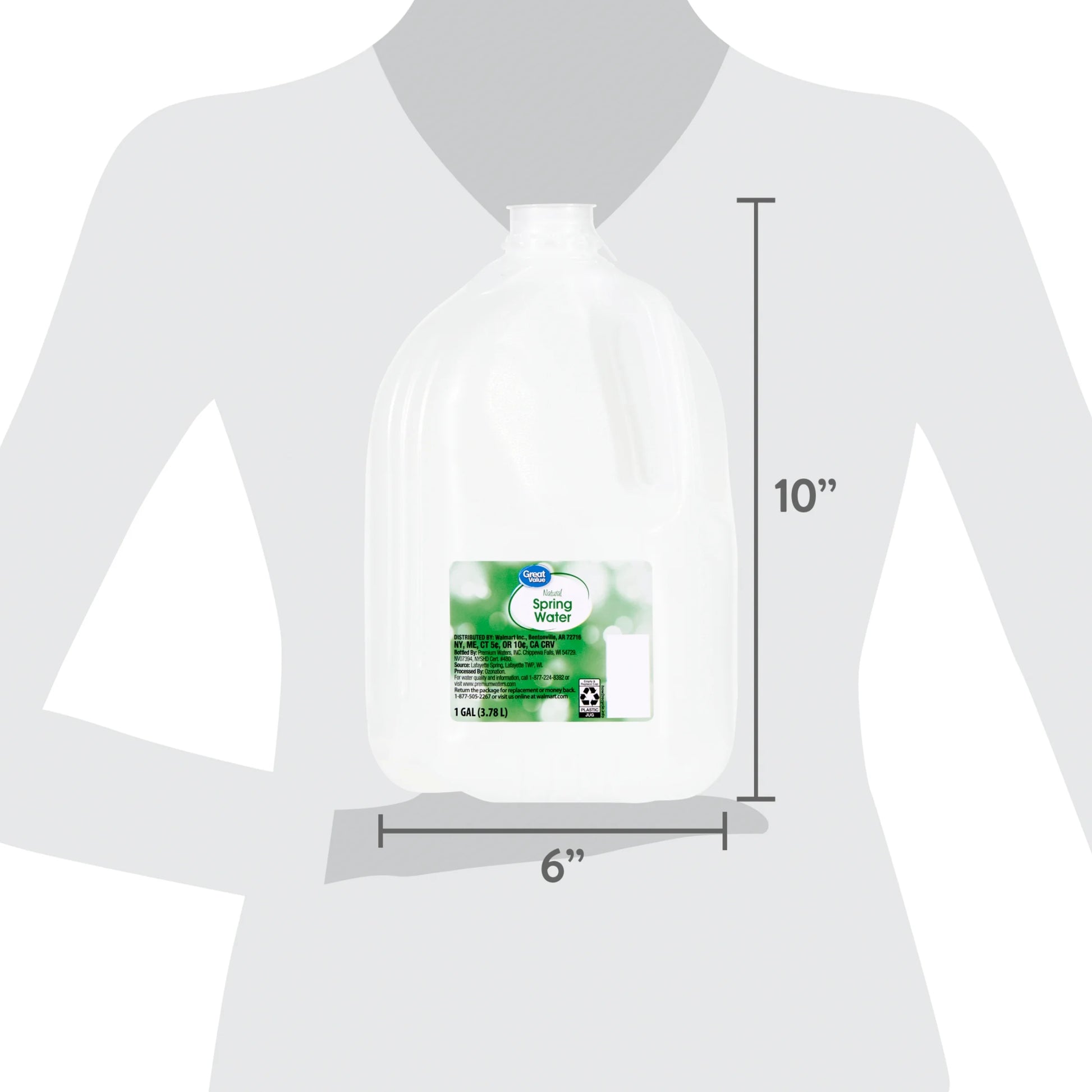 Great Value Spring Water, 1 Gallon