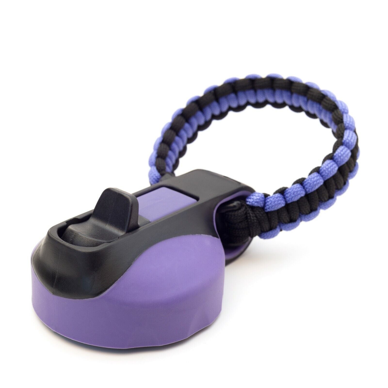 Wide Mouth Flip Straw Lid with Paracord Handle and Silicone Straw for Hydro Flask