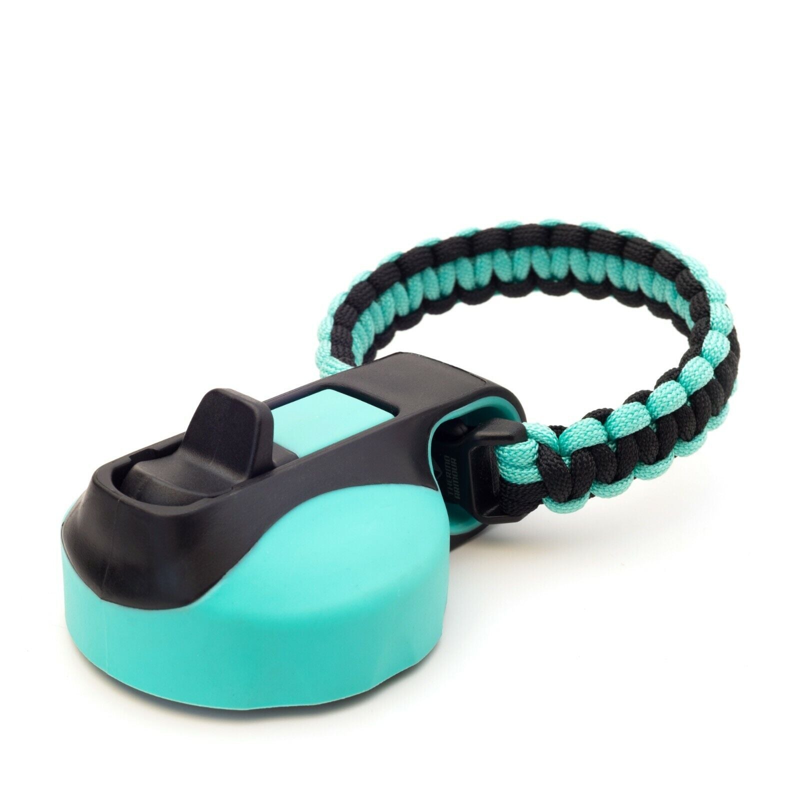 Wide Mouth Flip Straw Lid with Paracord Handle and Silicone Straw for Hydro Flask