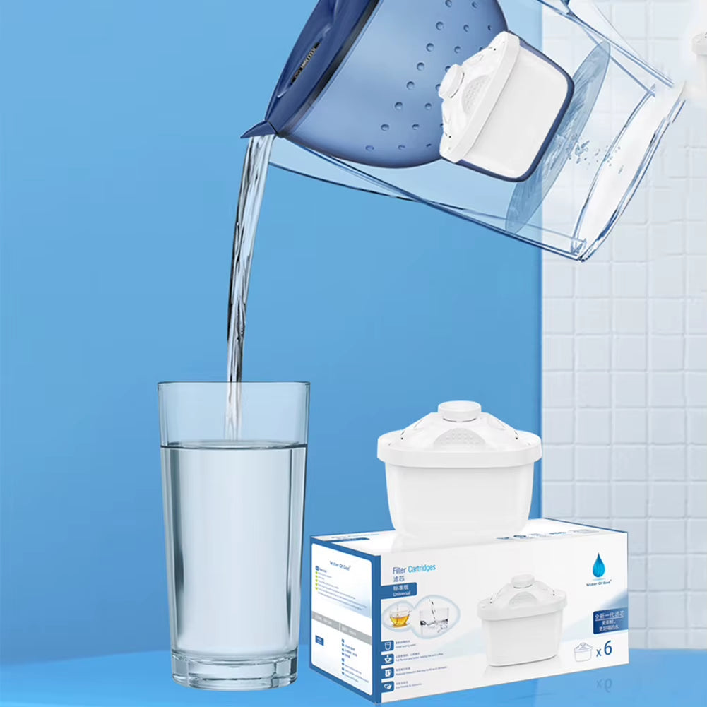3.5L Activated Carbon Water Filter System with Replacement Cartridges for Household Use