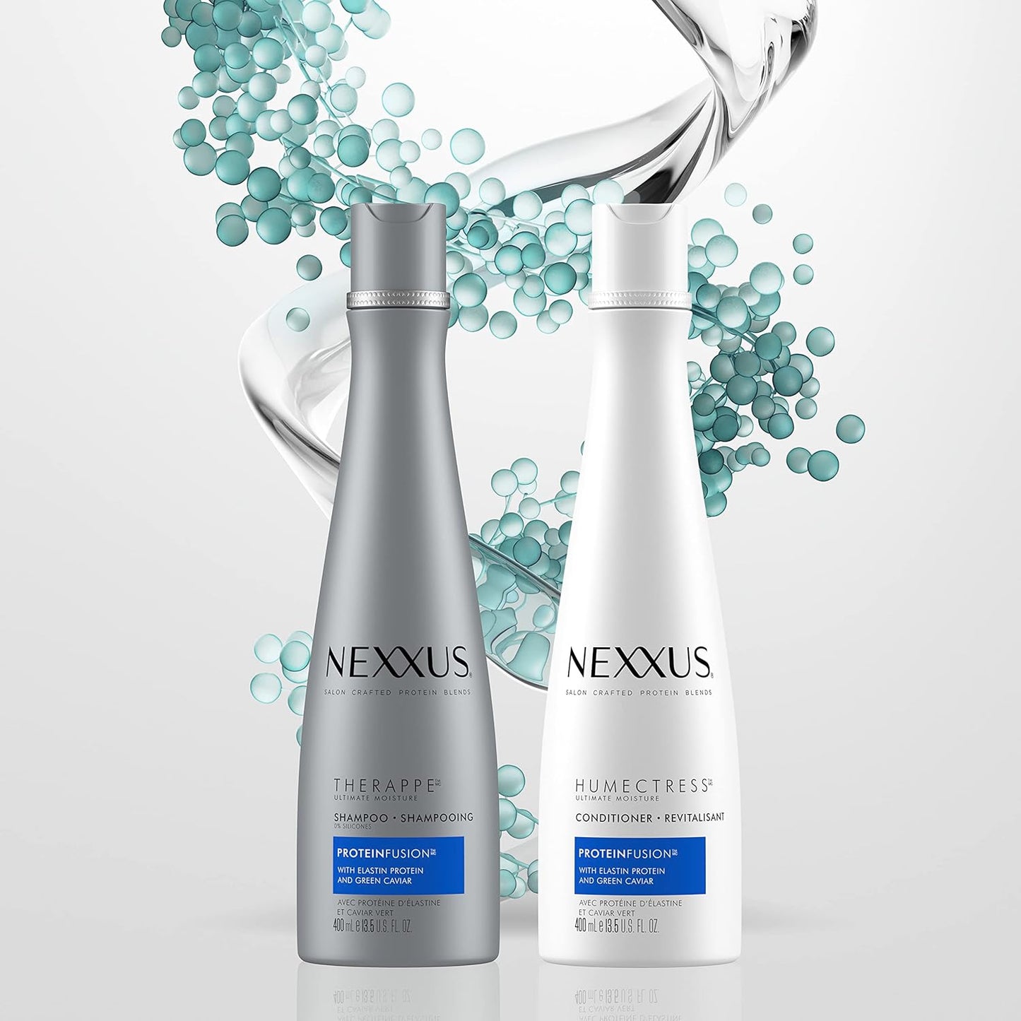 Nexxus Humectress Conditioner Ultimate Moisture for Dry Hair with Caviar & Protein Complex 13.5 Oz